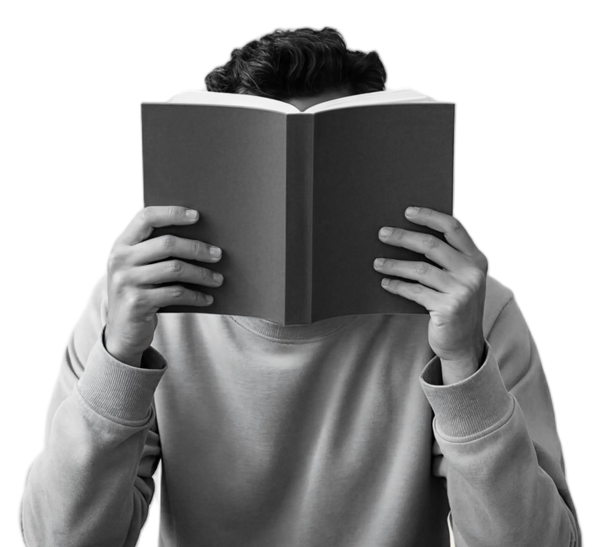 Personne lisant un livre